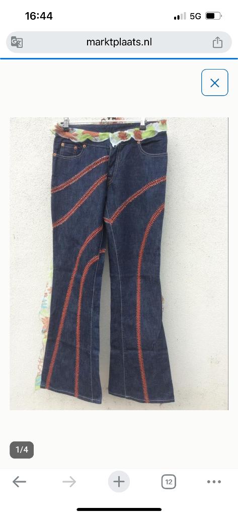 Nolita denim, Verzenden, Zo goed als nieuw, Blauw, W28 - W29 (confectie 36)