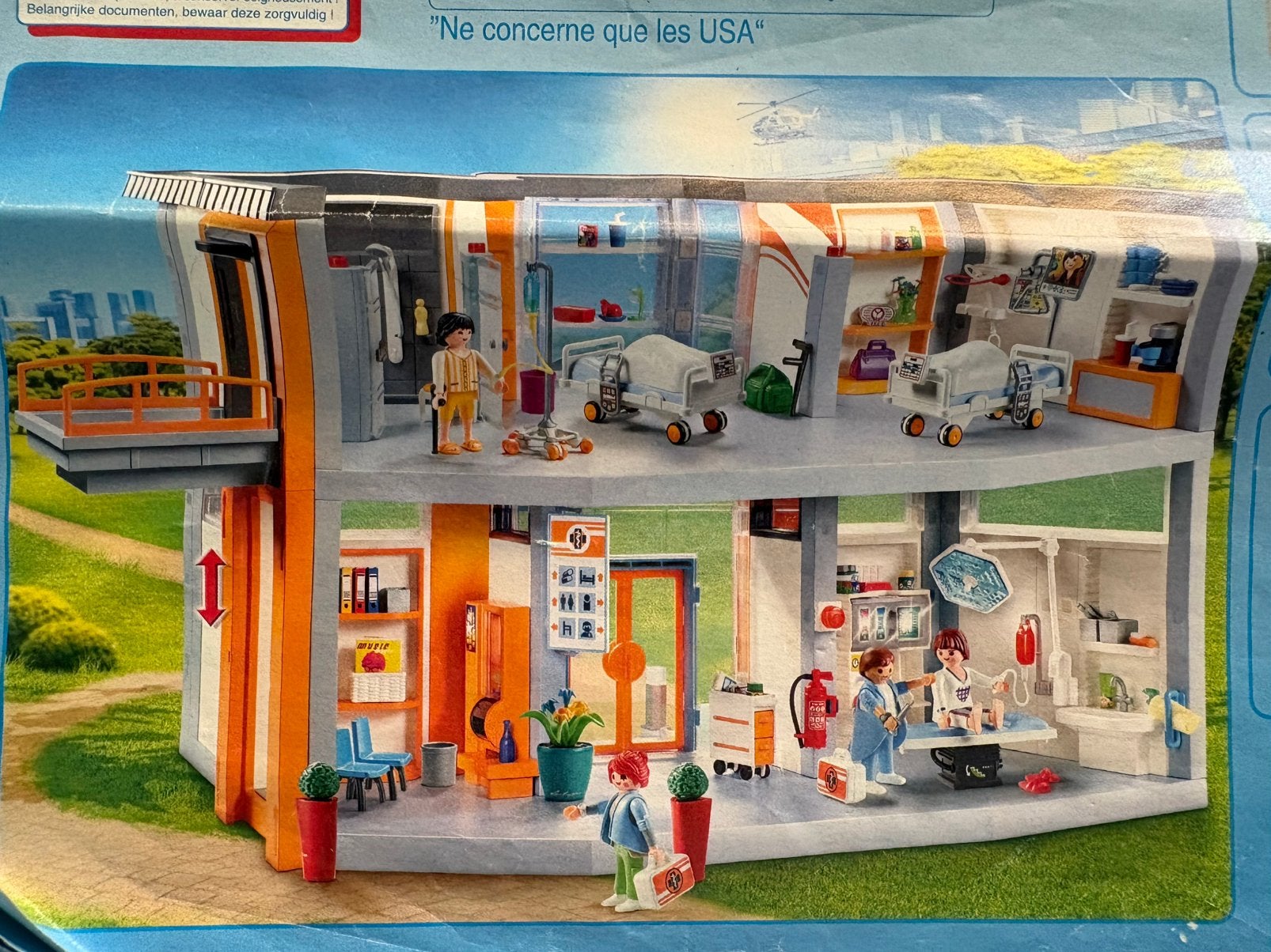 Playmobil Ziekenhuis, Ophalen of Verzenden, Zo goed als nieuw, Complete set