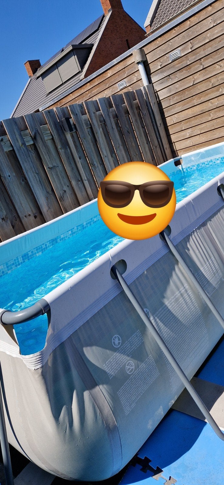 Complete avenli zwembad 400x200x99 intex bestway, Ophalen of Verzenden, Rechthoekig, Opzetzwembad, Minder dan 80 cm