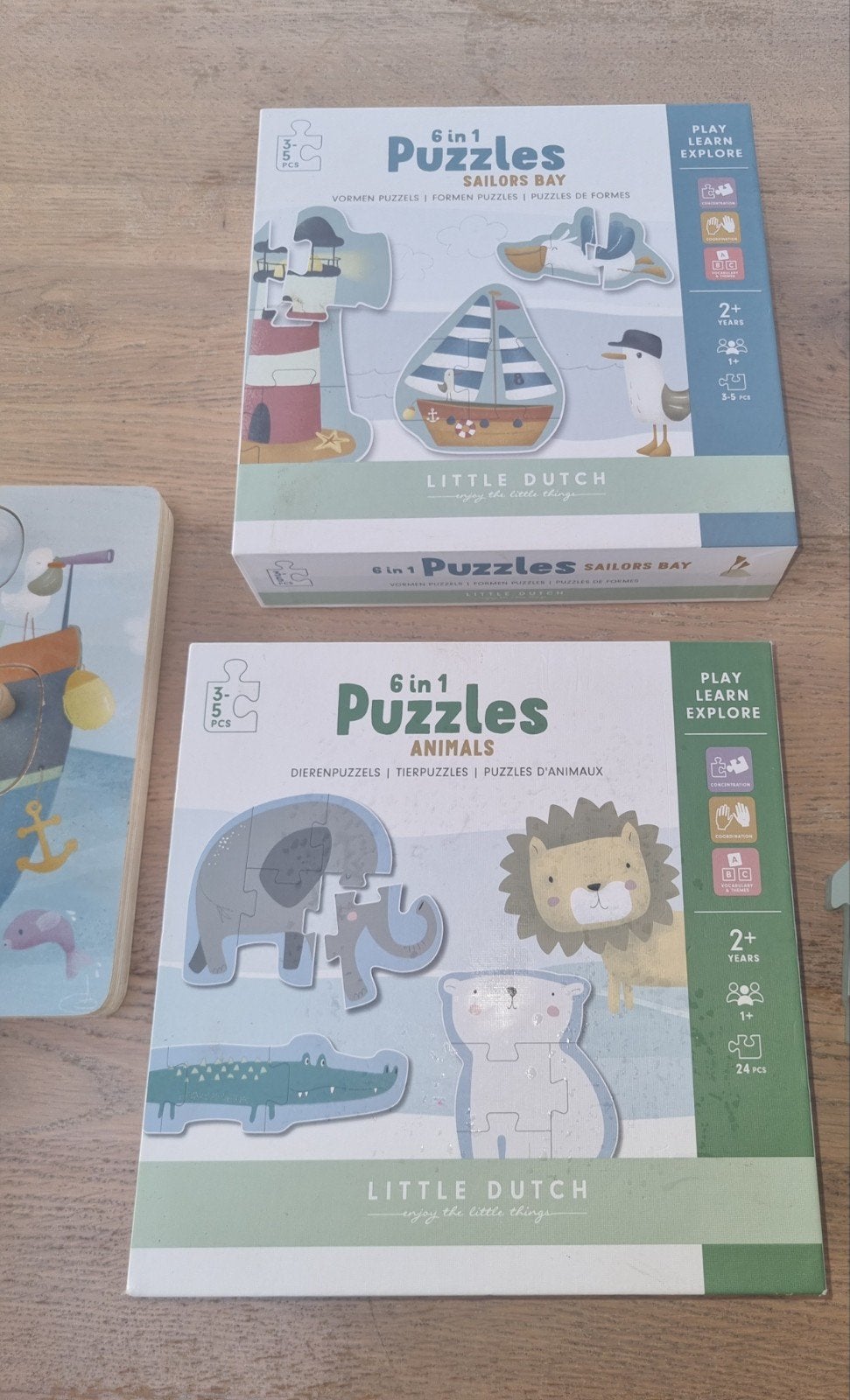 Little dutch puzzels, Ophalen, Gebruikt, Van hout, Minder dan 10 stukjes