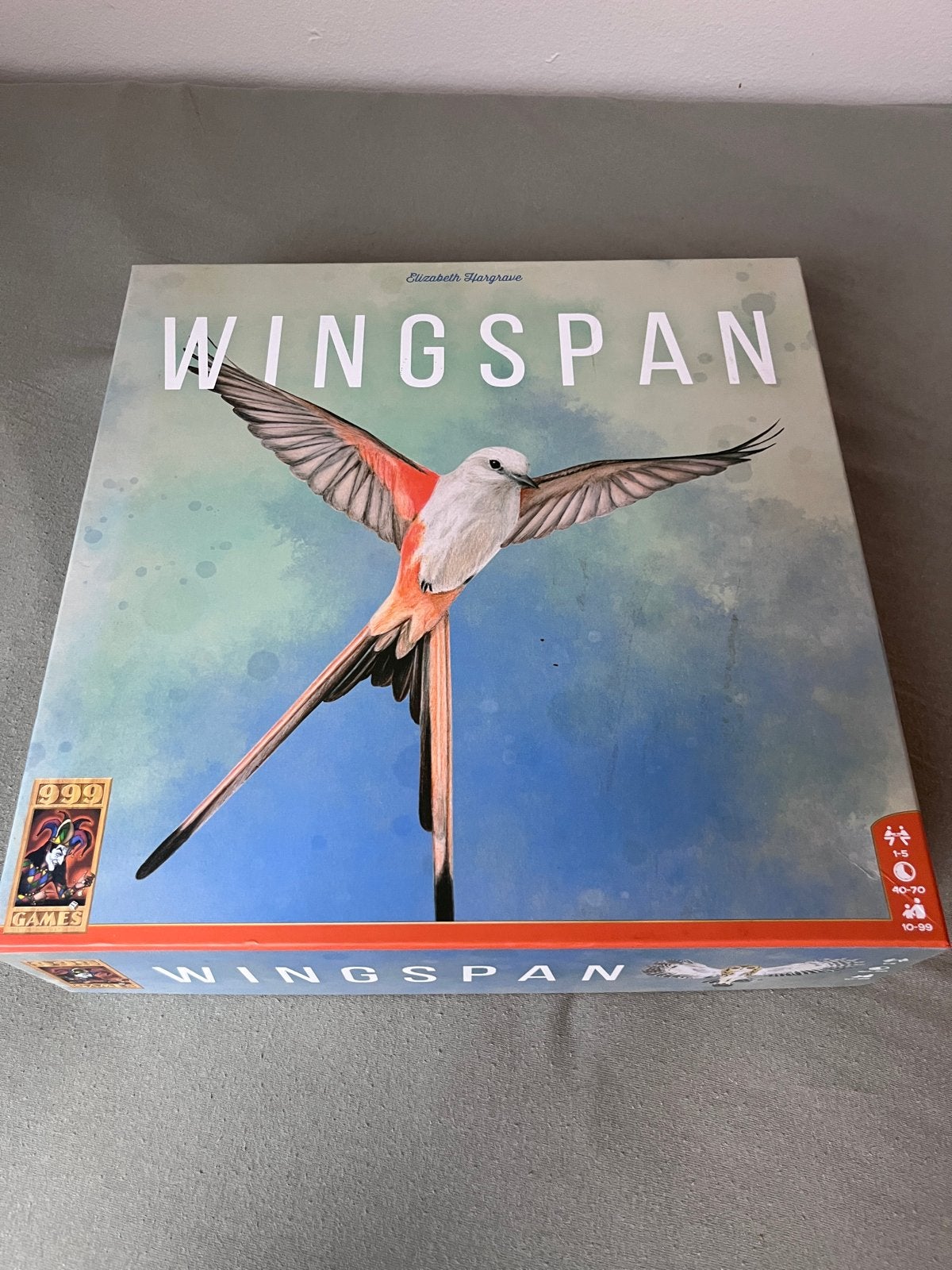 Wingspan bordspel - Strategisch vogelspel, Een of twee spelers, Ophalen of Verzenden, Zo goed als nieuw