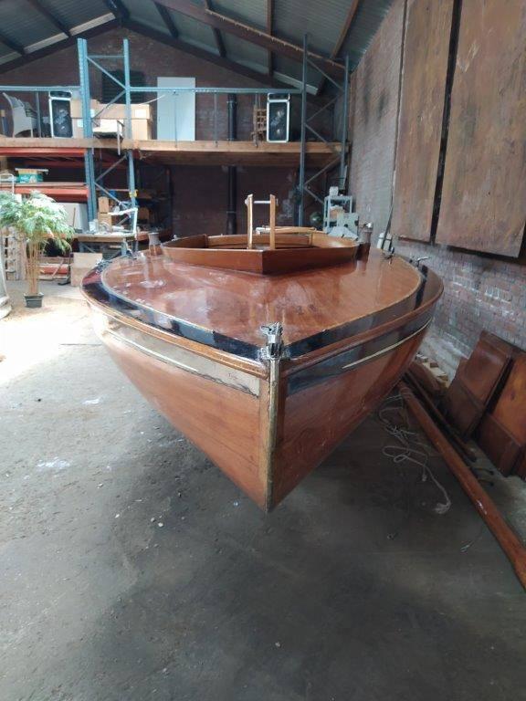 bootproject 16m2 mahonie op vlam! (t.e.a.b.) compleet!, Ophalen, Gebruikt, Overige typen, Zeilboot