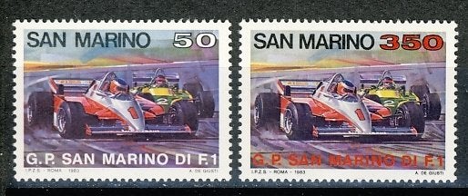 San Marino 1282/83 Auto's 1983 postfris, Ophalen of Verzenden, Postfris
