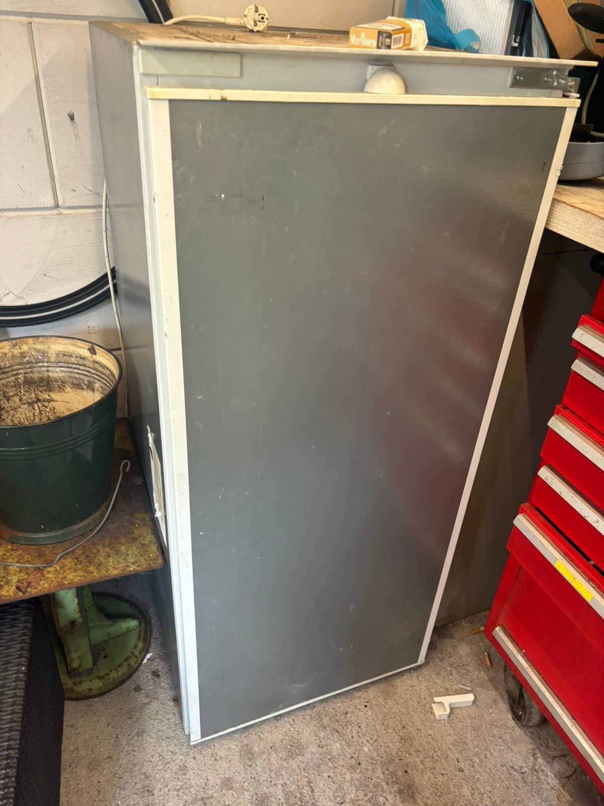 Koelkast werkend, Witgoed en Apparatuur, Ophalen, Zo goed als nieuw, 45 tot 60 cm, 120 tot 140 cm