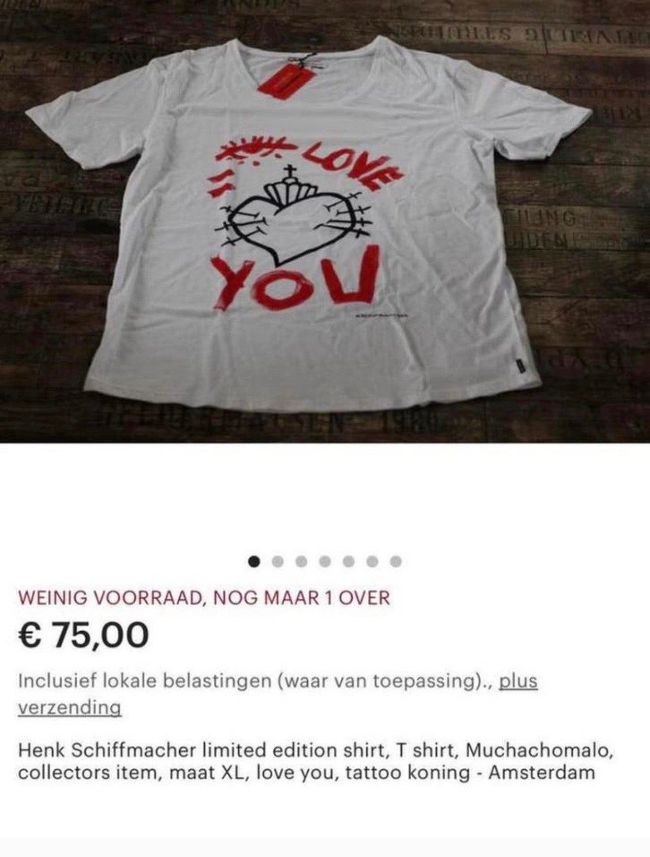 Muchachomalo shirt dames of heren Schiffmacher, Ophalen, Nieuw