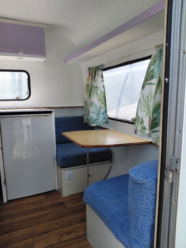 Adria 450 retro, oldtimer, festival, pimp caravan., 2 aparte bedden, Treinzit, Tot en met 3, Adria