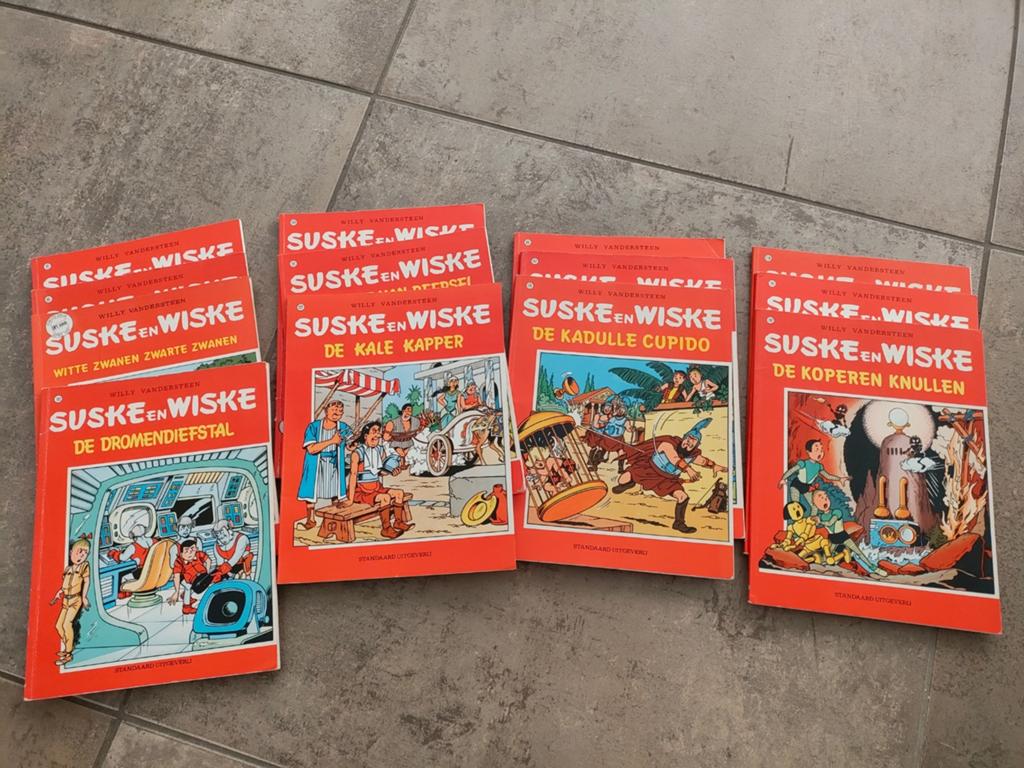 Suske en Wiske collectie: 35+ strips, 1e drukken & specials, Boeken, Meerdere stripboeken, Ophalen of Verzenden, Gelezen, Willy Vandersteen