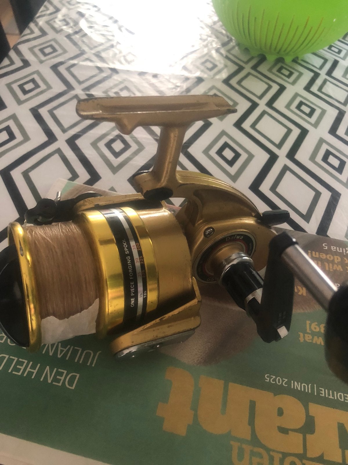 DAIWA GS9 (Japan), Ophalen of Verzenden, Zo goed als nieuw, Molen