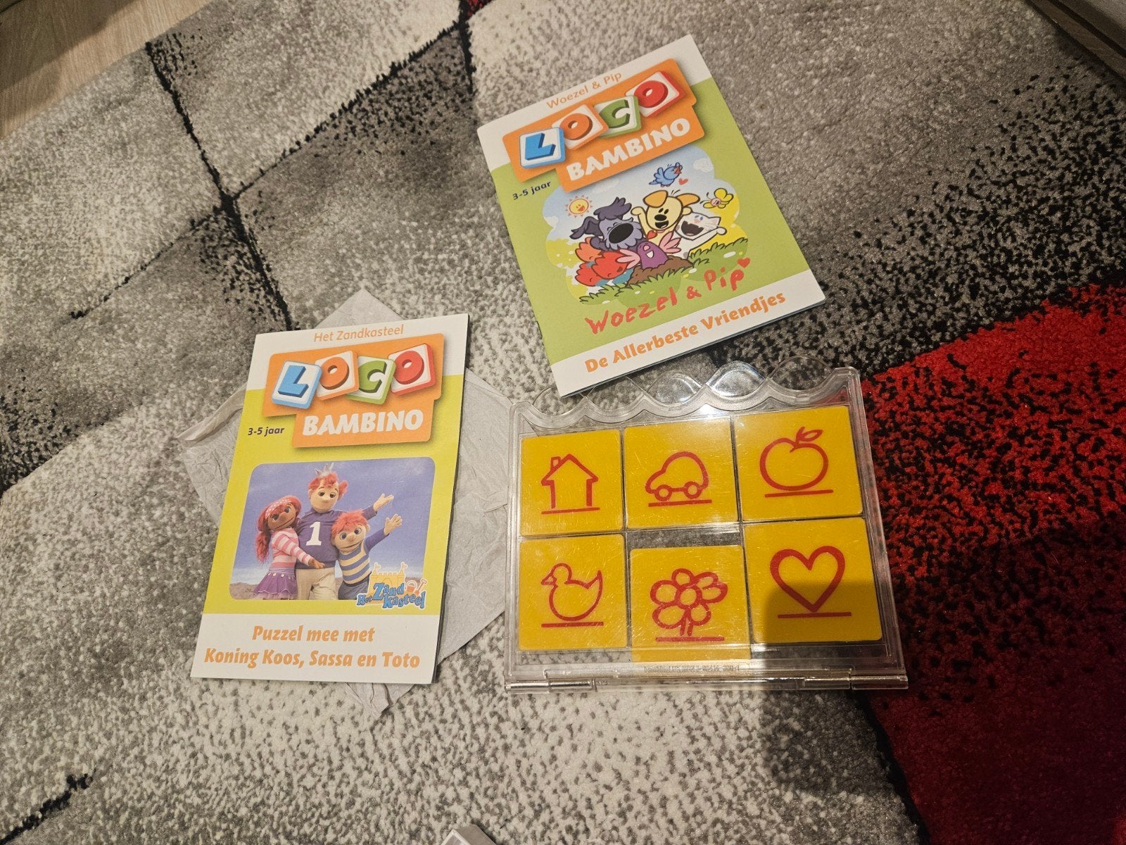 Loco Bambino met Woezel & Pip en Het Zandkasteel boekjes, Ophalen of Verzenden, Gebruikt, 2 tot 4 jaar