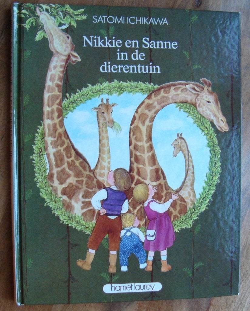 Nikkie en Sanne in de dierentuin - Satomi Ichikawa & Laurey, Boeken, Gelezen, Satomi Ichikawa & Harriet Laurey, Fictie algemeen