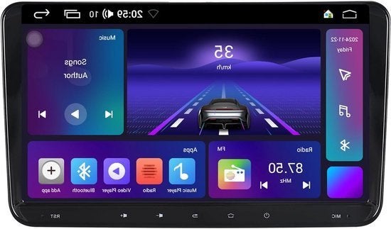 Android 14 Autoradio – 2 DIN Multimedia Systeem, Corvance B.V., Verzenden, Nieuw, Corvancebol@gmail.com