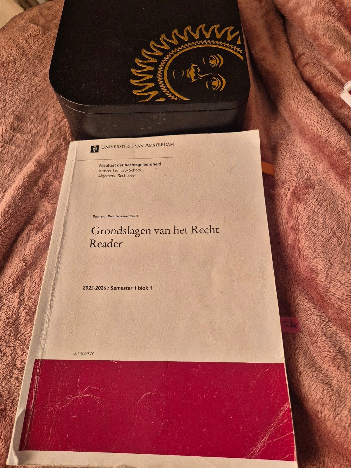 Grondslagen van het Recht Reader UvA 2025-2026, Ophalen of Verzenden, WO, Gamma, Universiteit van Amsterdam