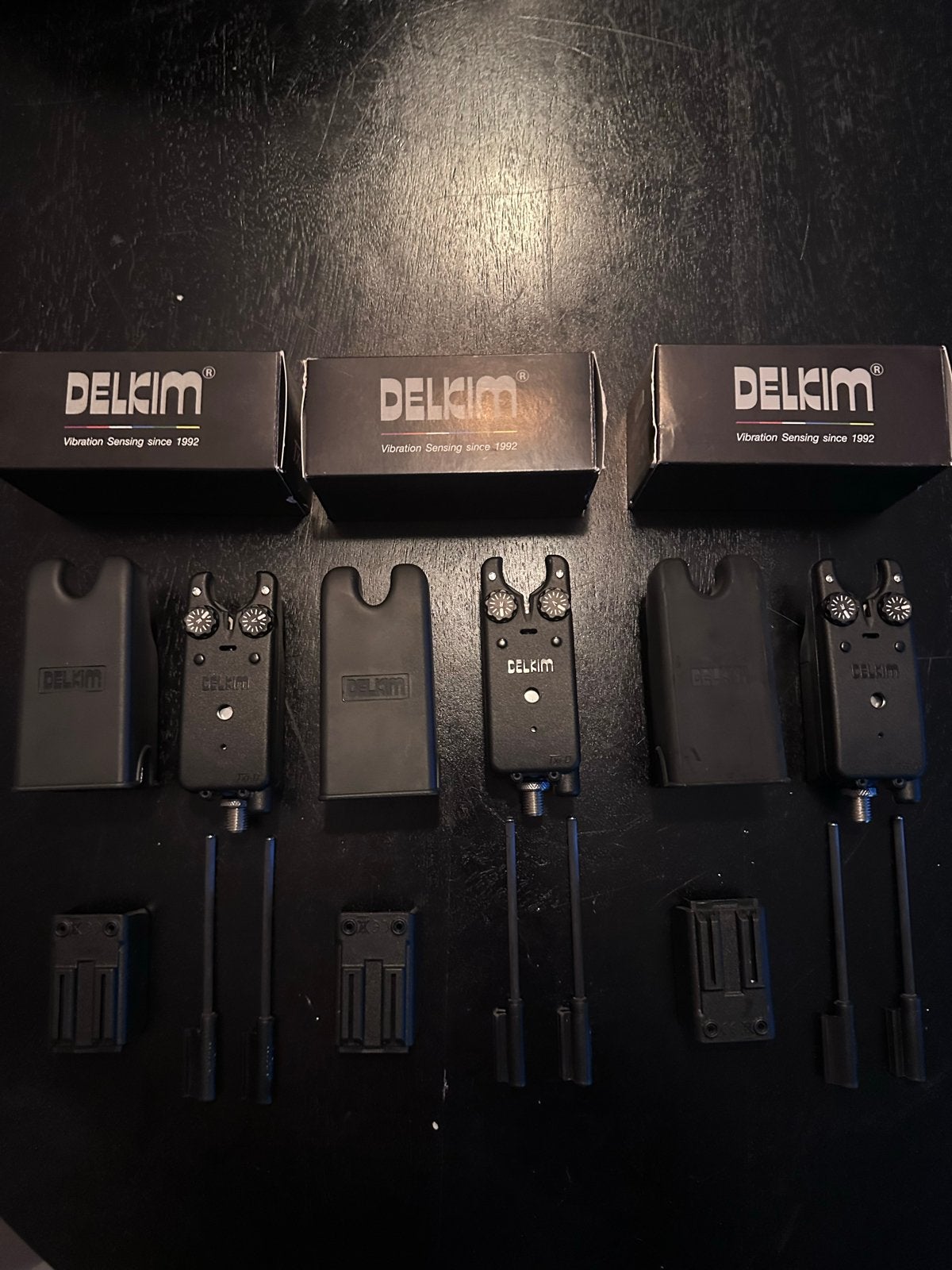 Delkim beetmelders set (3 stuks) ZONDER ontvanger, Ophalen of Verzenden, Gebruikt, Overige typen