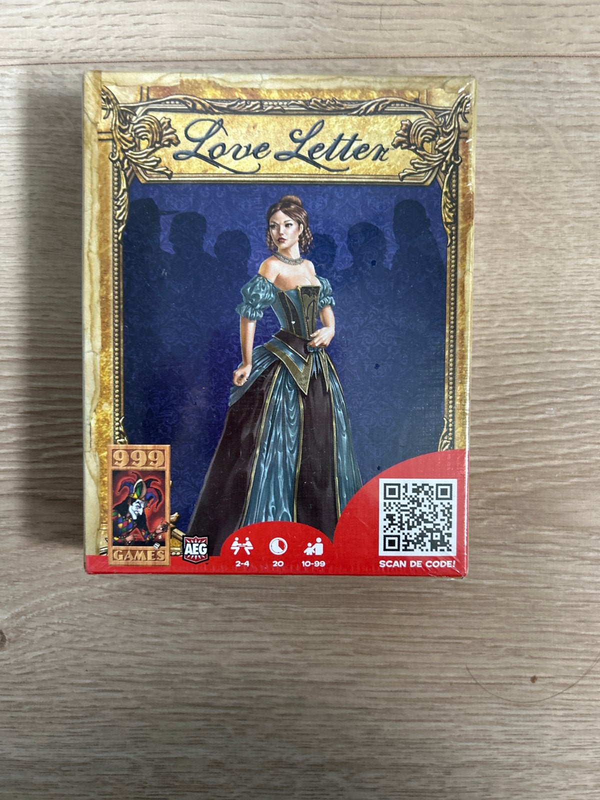 Love Letter Kaartspel - Verover het hart van prinses Anne, Drie of vier spelers, Ophalen of Verzenden, Nieuw