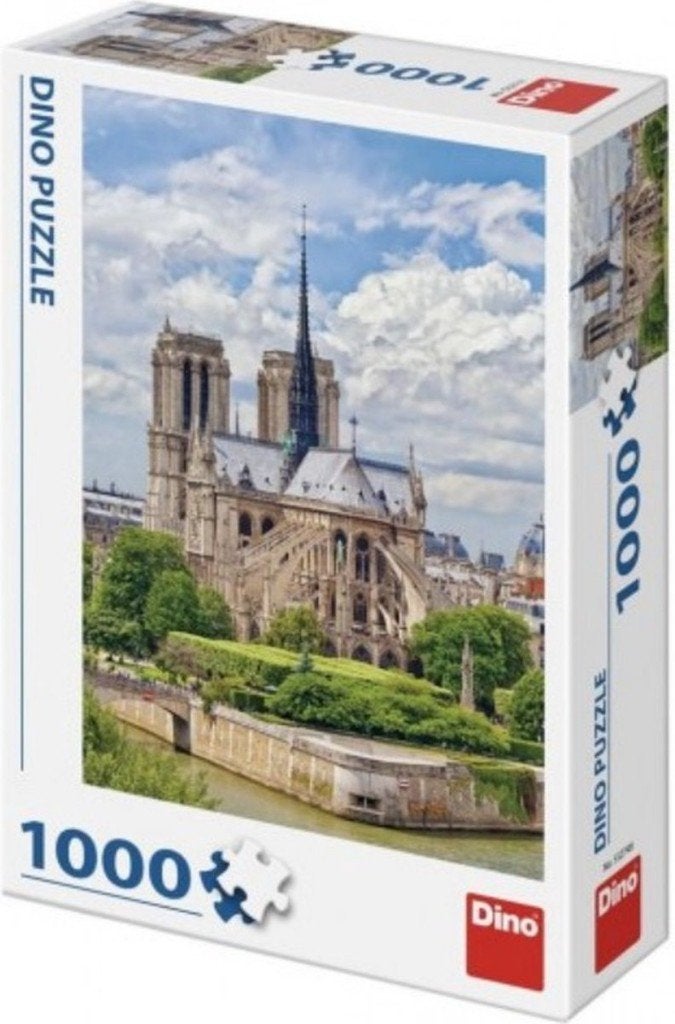 Dino puzzel Notre-Dame de Paris - legpuzzel 1000 nieuw, Ophalen, 500 t/m 1500 stukjes, Nieuw, Legpuzzel