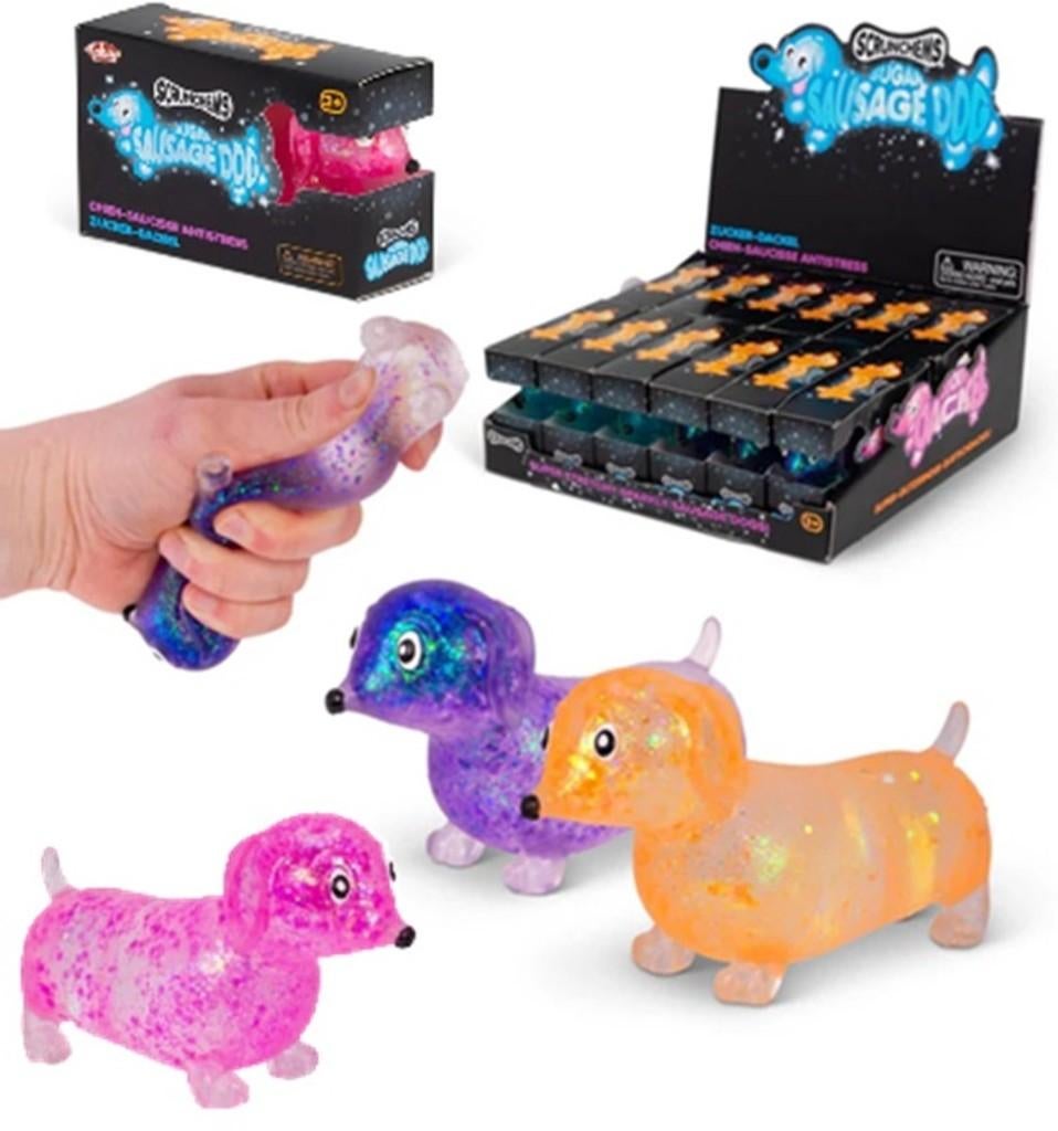 Scrunchems Sugar Hondje squishy (NIEUW) !!!, Ophalen of Verzenden, Nieuw