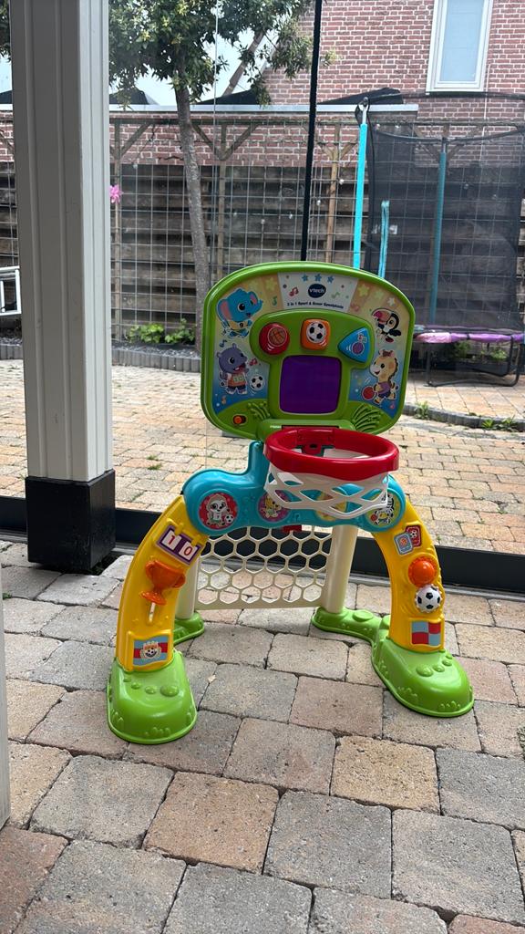 VTech 3-in-1 Sport & Scoor speelplaats, Kinderen en Baby's, Speelgoed | Vtech, Ophalen of Verzenden, Zo goed als nieuw