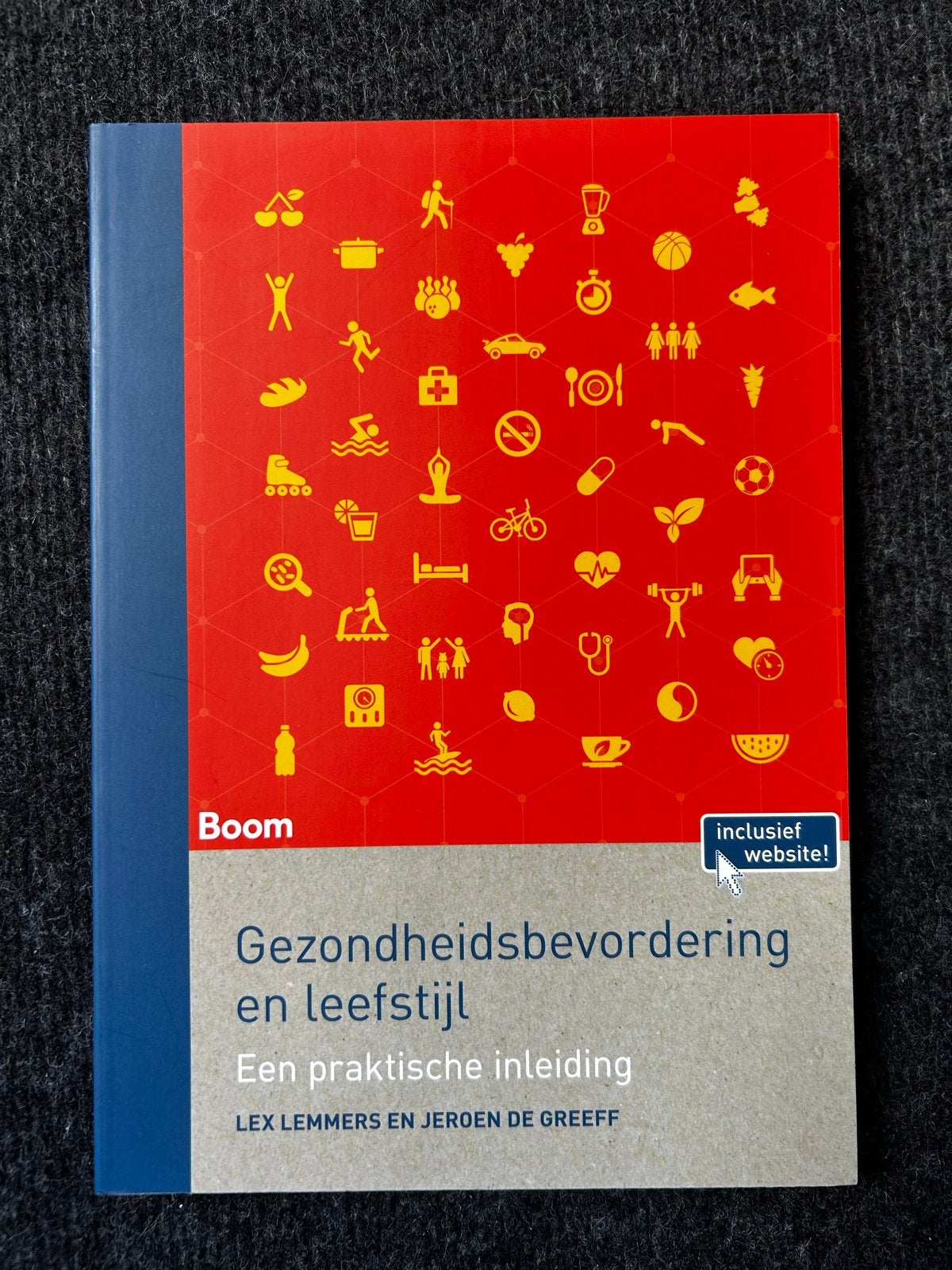 Gezondheidsbevordering en leefstijl - Lex Lemmers, Ophalen of Verzenden, Zo goed als nieuw, Gezondheid en Conditie