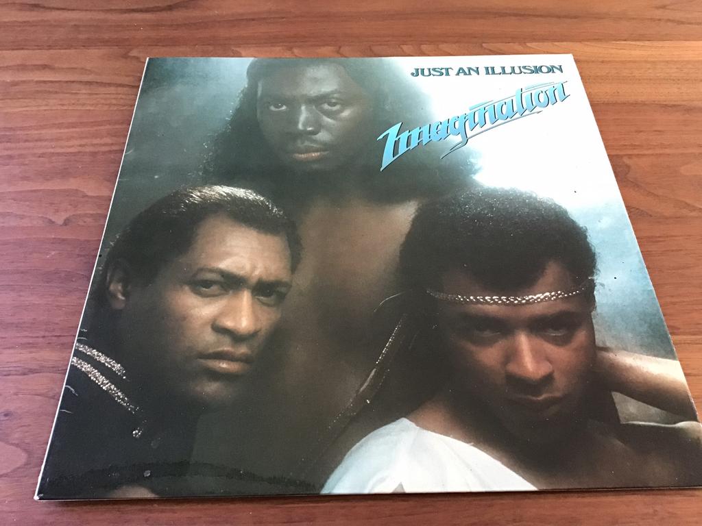 LP, 1982, IMAGINATION, JUST AN ILLUSION, 05.3320/7, 8-17, Ophalen of Verzenden, Zo goed als nieuw, 12 inch
