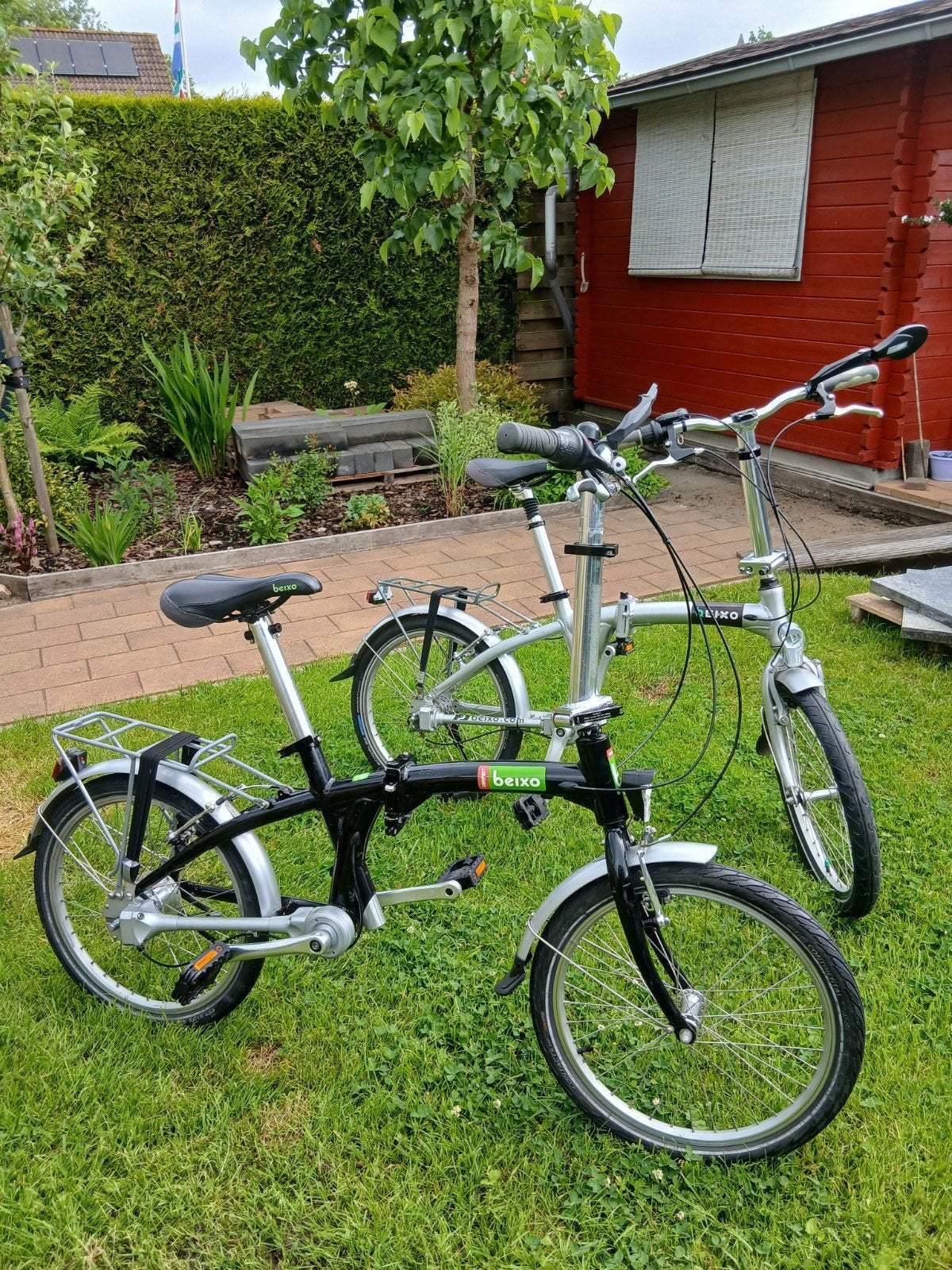 2 stuks Beixo vouwfietsen te koop., Ophalen, Gebruikt, 20 inch of meer, Versnellingen