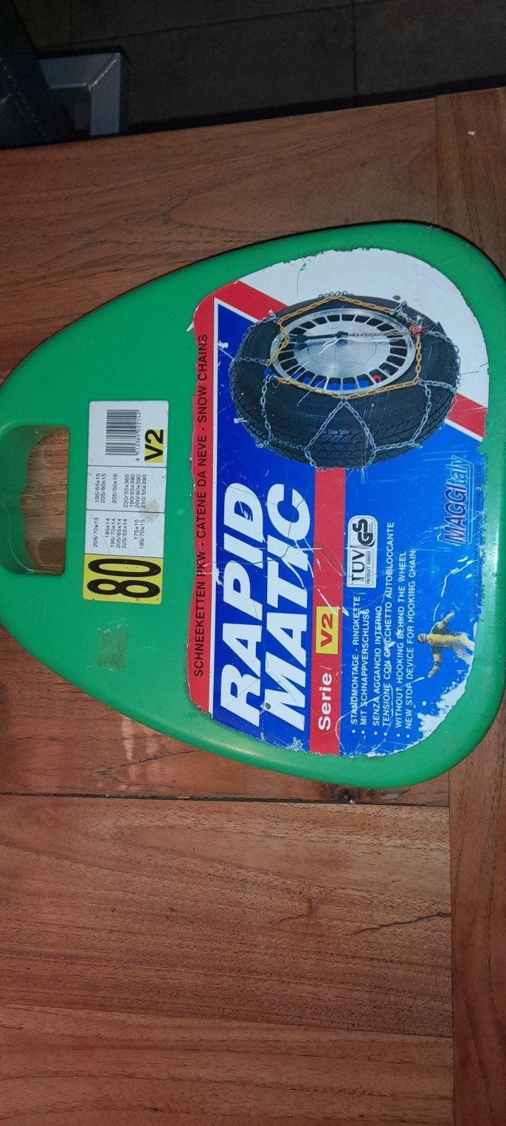Rapid Matic V2 sneeuwkettingen - Maat 80, Ophalen of Verzenden, Gebruikt