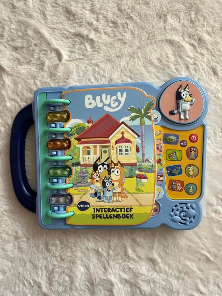Vtech Bluey - interactief spellenboek, Ophalen of Verzenden, Zo goed als nieuw