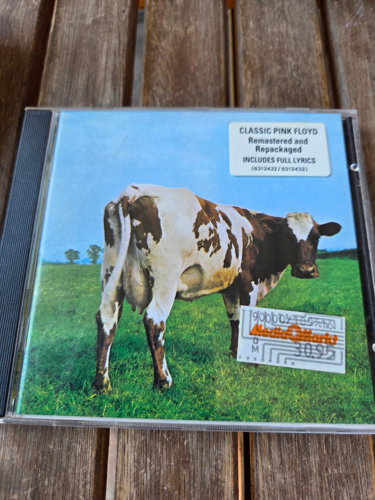 Pink Floyd - Atom Heart Mother CD (Zgan met duits recept), Progressive Rock, Ophalen of Verzenden, Zo goed als nieuw, Album