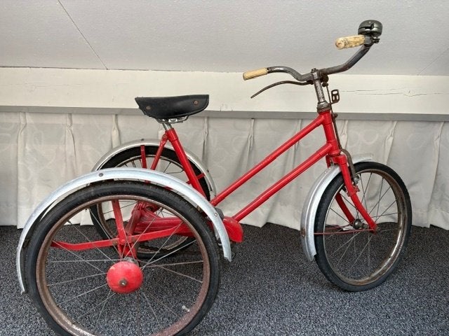 Antieke kinderfiets, Ophalen, Minder dan 47 cm, Jaren '50, Onbekend