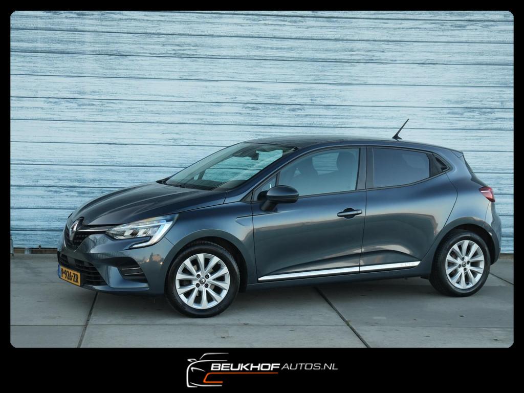 Renault Clio 1.0 TCe Intens Navigatie Cruise Control Velgen, Voorwielaandrijving, Stof, Gebruikt, Bedrijf