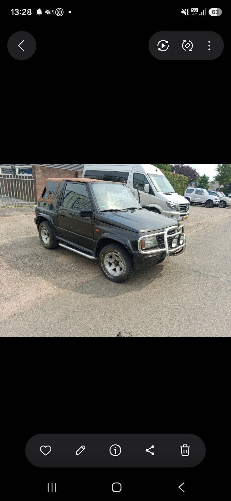 chrome Sidebars Suzuki Vitara MK1, Auto-onderdelen, Ophalen, Gebruikt