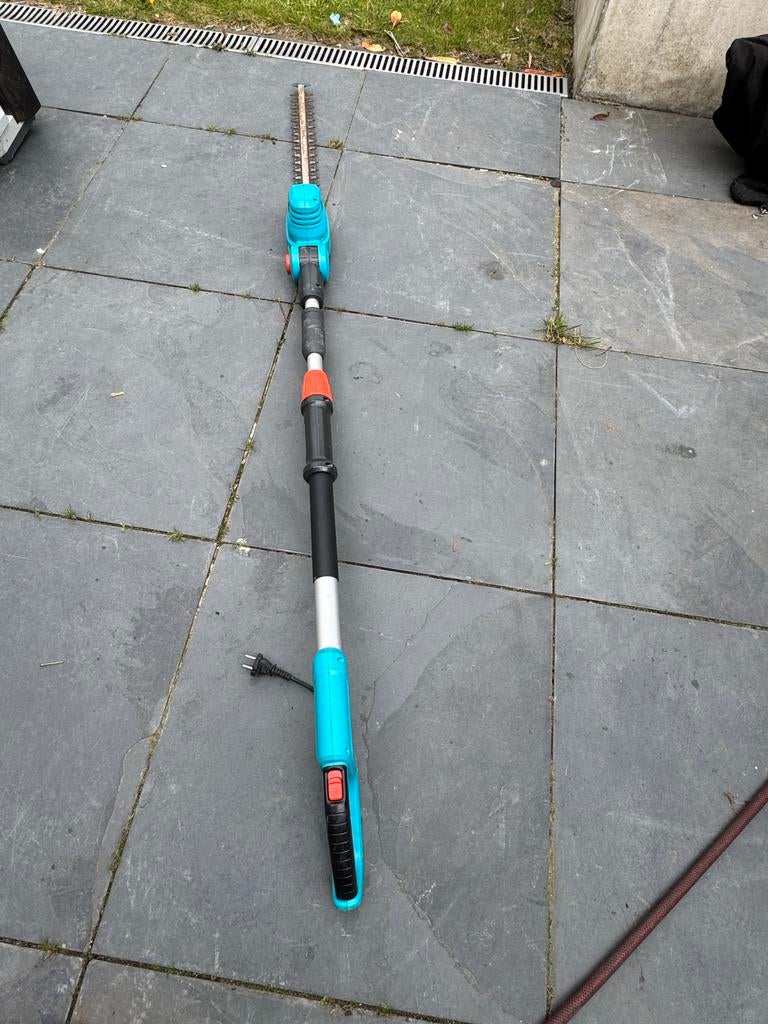 Gardena THS 500/48 telescopische heggenschaar op steel, Ophalen, Gebruikt, Elektrisch