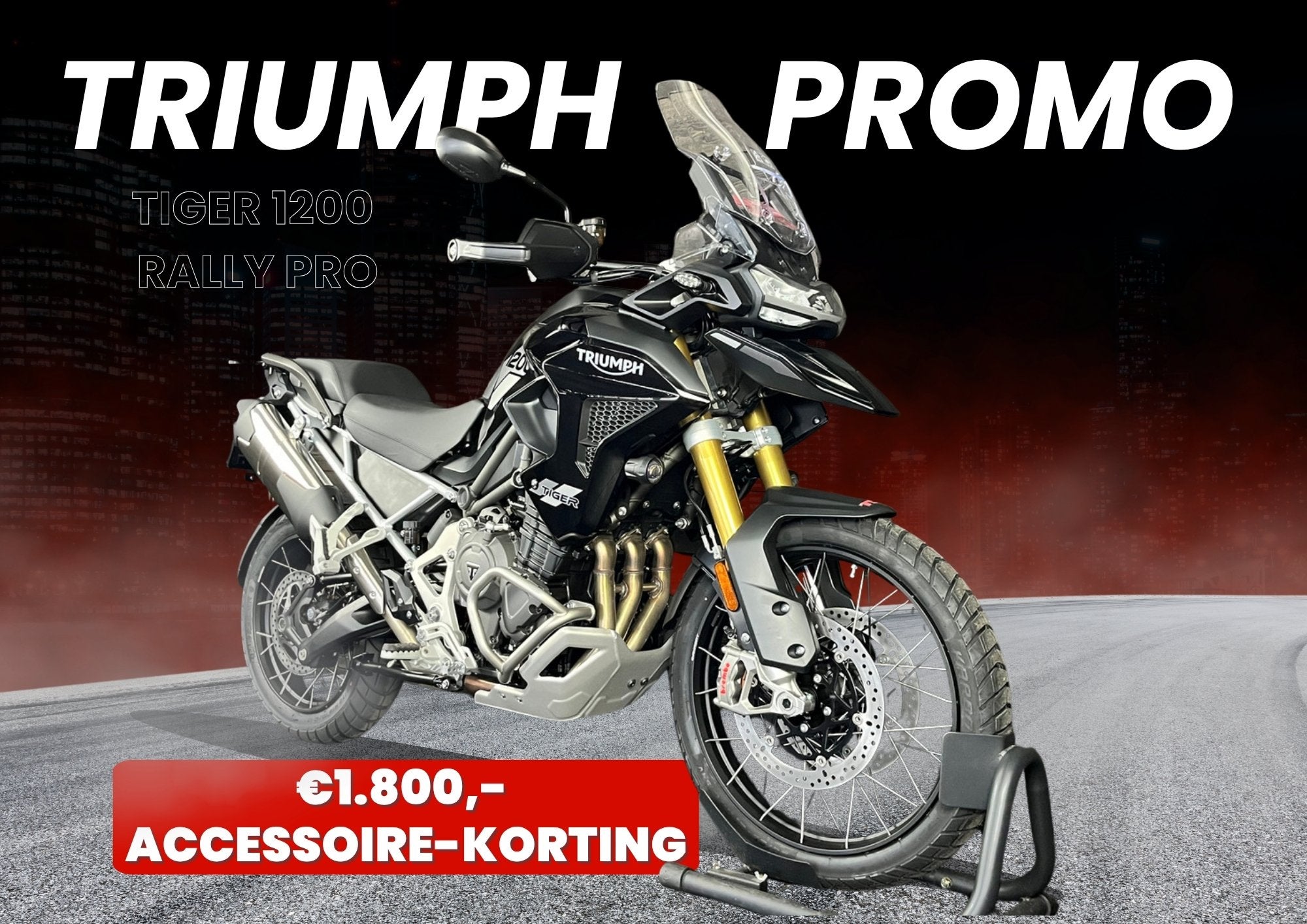 Triumph TIGER 1200 RALLY PRO (bj 2026), Motoren, Motoren | Triumph, Bedrijf, Sport, meer dan 35 kW