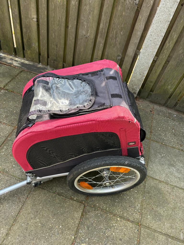 Te koop: Hondenfietskar van Trixie maat M, Fietsen en Brommers, Fietsaccessoires | Aanhangers en Karren, Ophalen, Trixie, Gebruikt