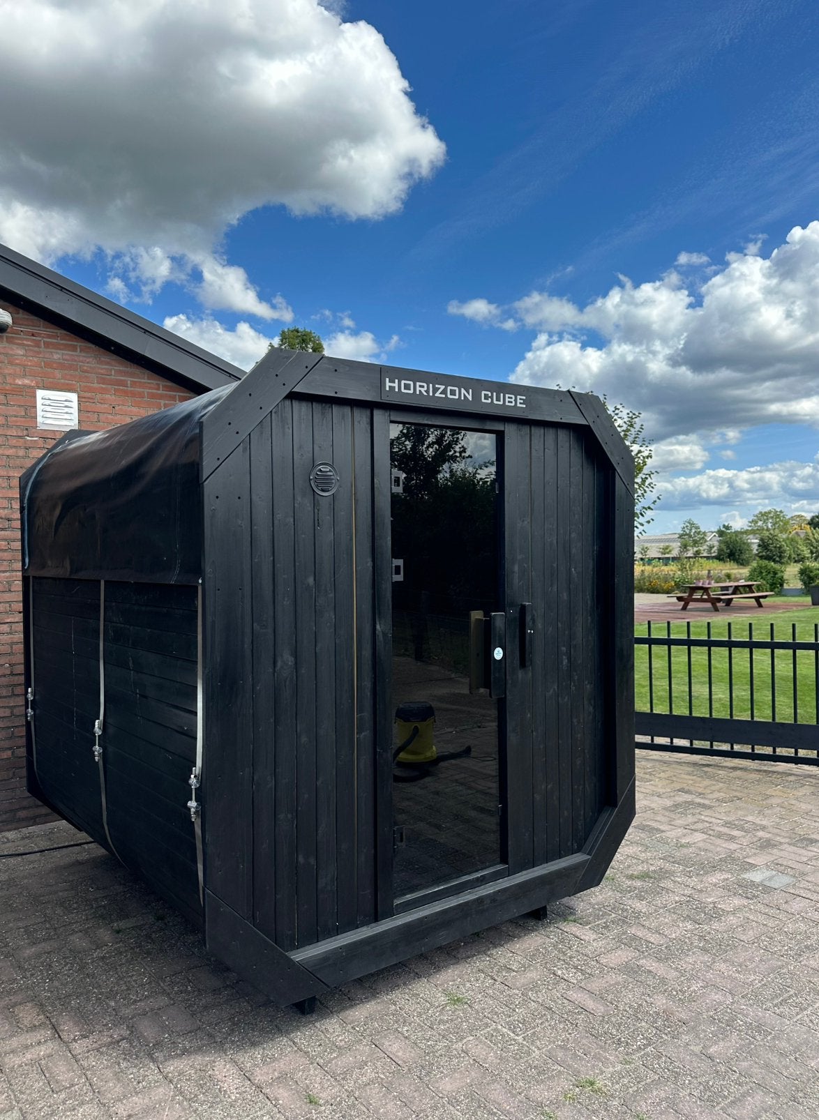 Sauna | Horizon Outdoor Sauna | 4/6 Personen, Ophalen of Verzenden, Zo goed als nieuw