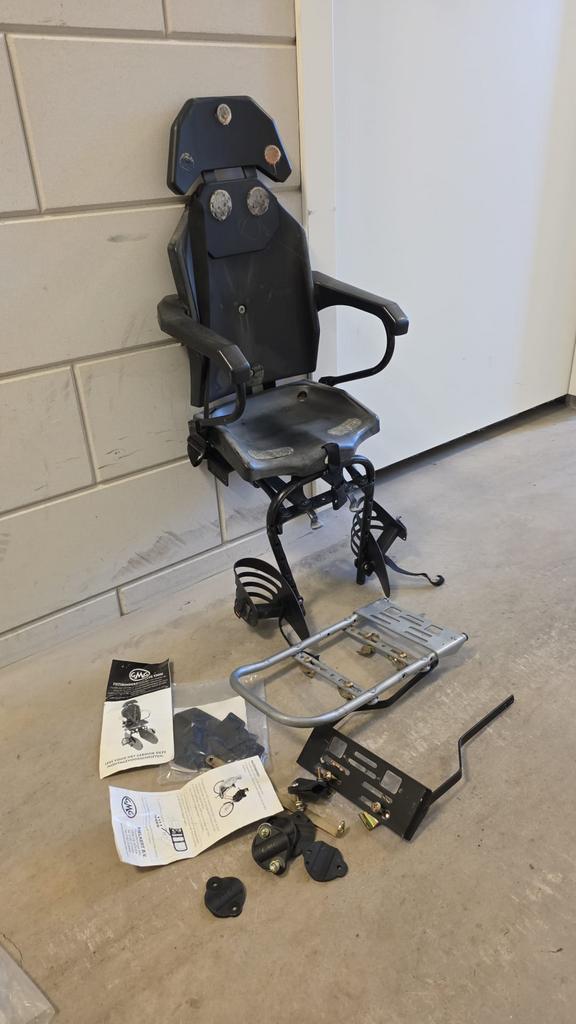 Fietszitje, Ophalen of Verzenden, Zo goed als nieuw, Minder dan 16 inch