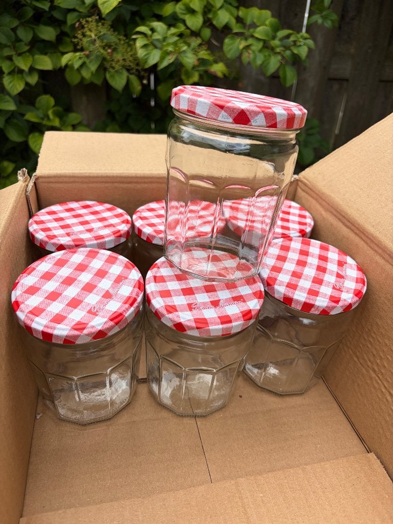 Jampotten Bonne Maman, Ophalen, Gebruikt, Glas