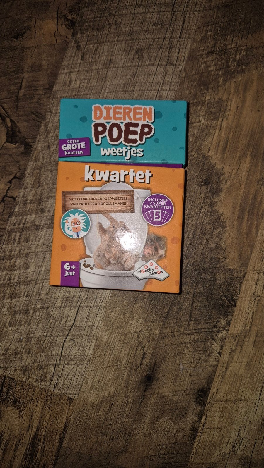 dierenpoep weetjes kwartet, Ophalen of Verzenden