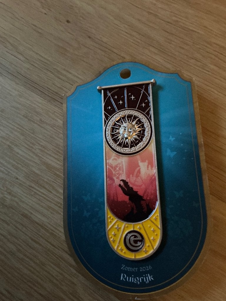 Efteling zomer pin, Verzamelen, Ophalen of Verzenden, Nieuw, Button of Speldje