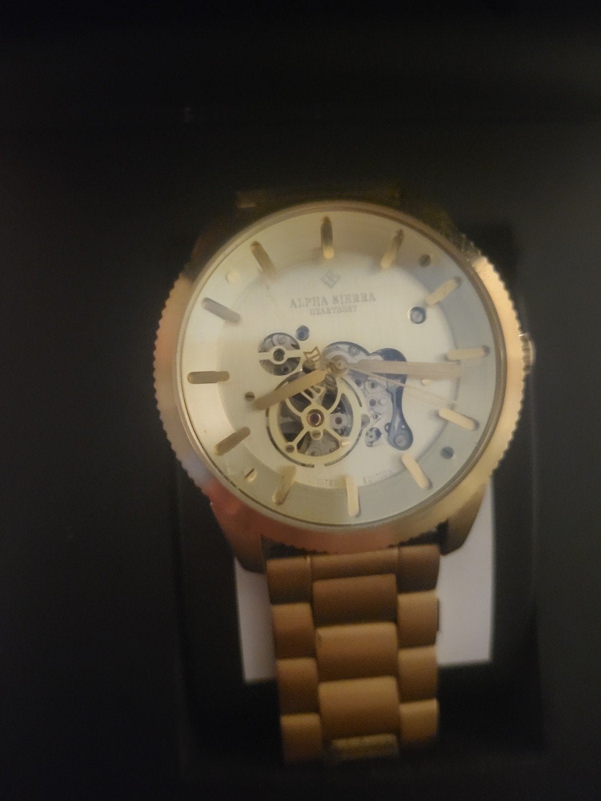 Alpha Sierra Horloge Nieuw in Doos met Papieren, Ophalen of Verzenden