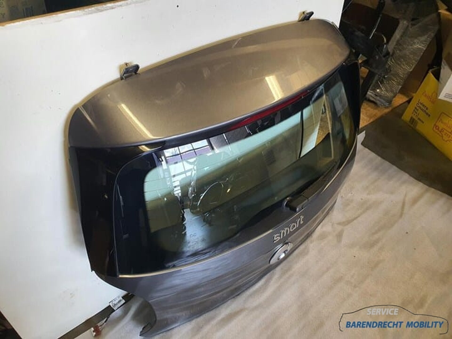 Achterklep Smart ForFour 44 W453 kofferklep C44L Bay Grey 20, Gebruikt, Mercedes-Benz AG, Ophalen of Verzenden, Mercedesstrasse 120
70372  Stuttgart, DE