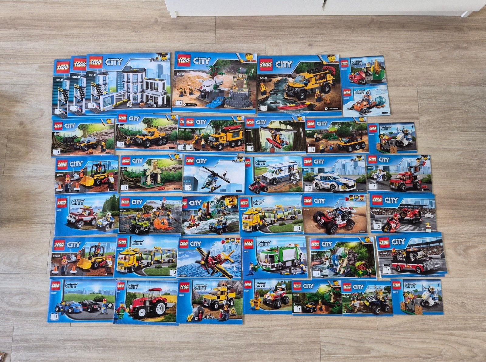 Grote partij LEGO met diverse sets en handleidingen, Kinderen en Baby's, Speelgoed | Duplo en Lego, Lego, Complete set, Ophalen