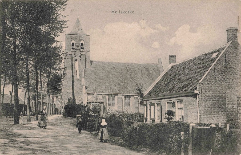 Meliskerke Postkantoor B3451, Ophalen, Voor 1920, Ongelopen, Zeeland
