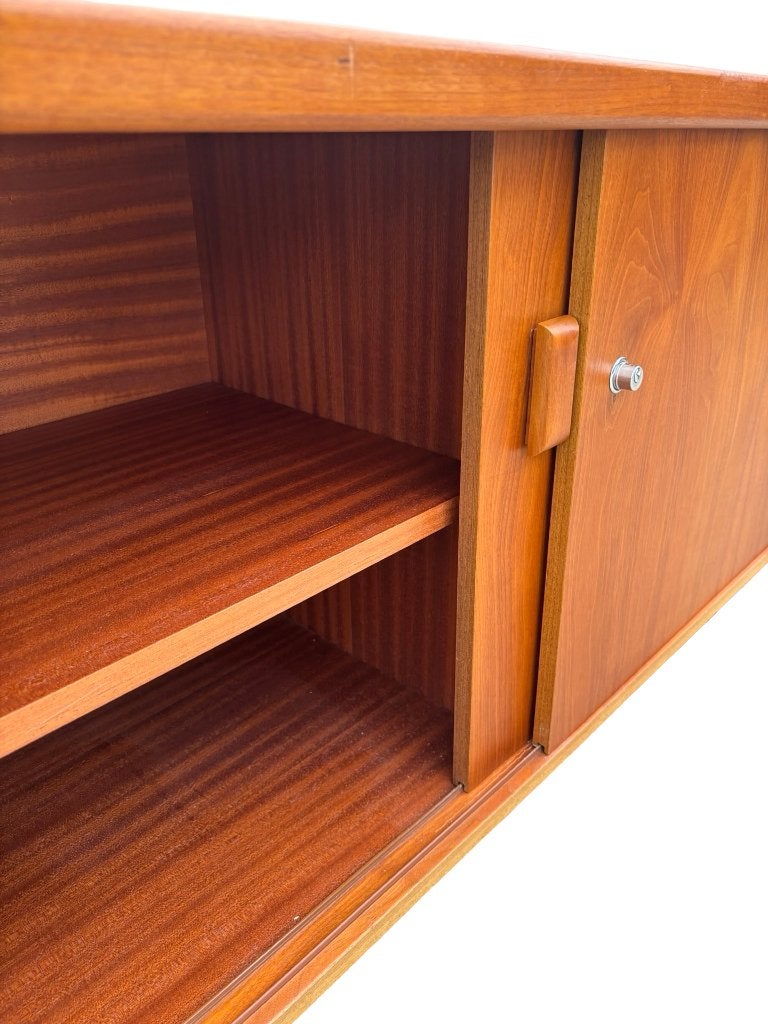 Vintage Dressoir Lowboard Tv Meubel Jaren 60 Teak, Huis en Inrichting, Kasten | Dressoirs, Vintage Dressoir, Verzenden, Vintage Dressoir