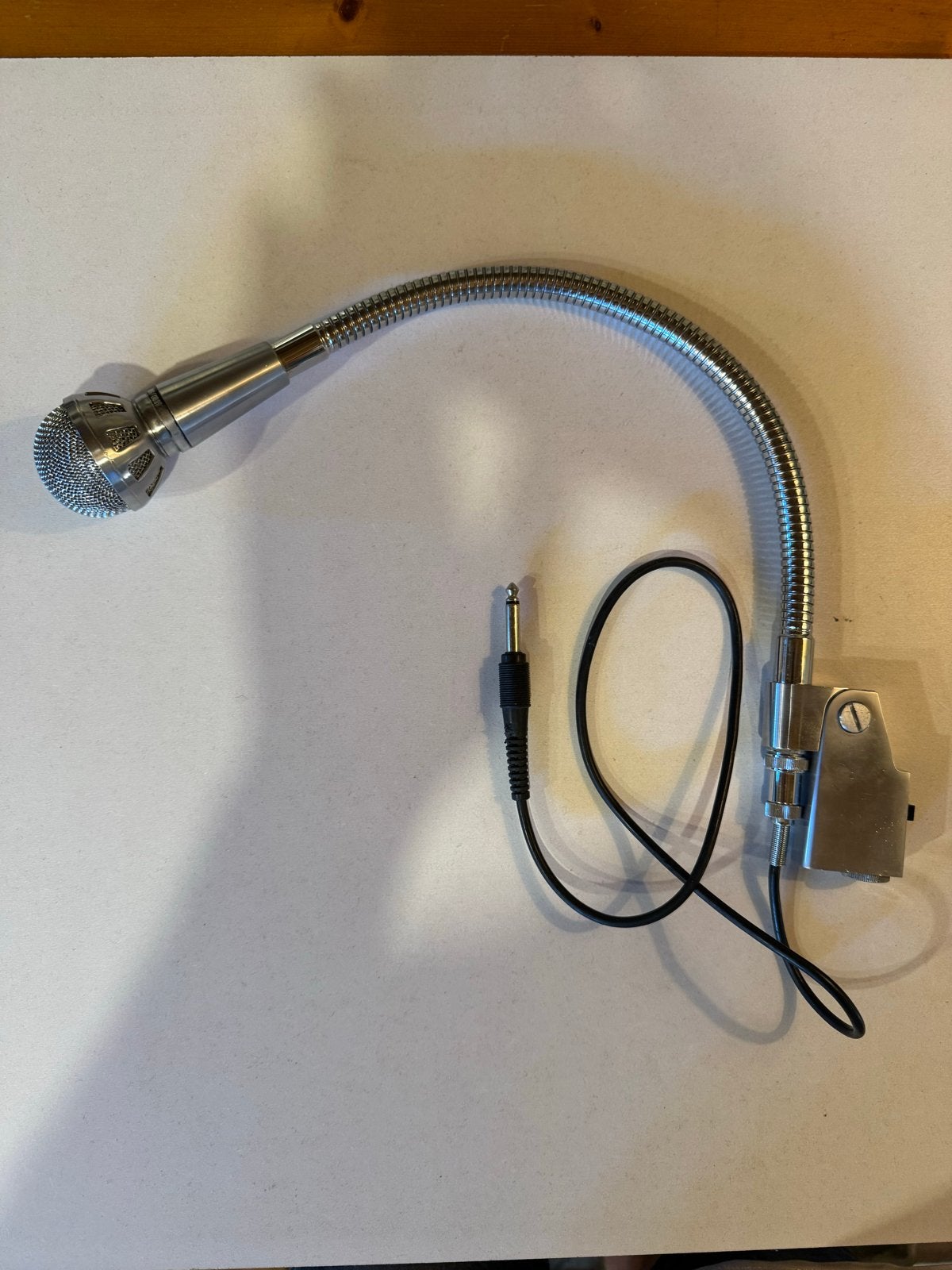 1980 Unipex MD-41 Desk Studio Talkback Dynamic Microphone, Muziek en Instrumenten, Microfoons, Ophalen of Verzenden, Gebruikt