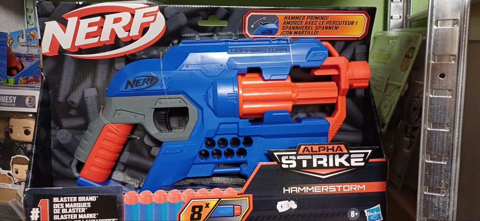 NERF Alpha Strike Hammerstorm Blaster - Nieuw in doos, Ophalen of Verzenden