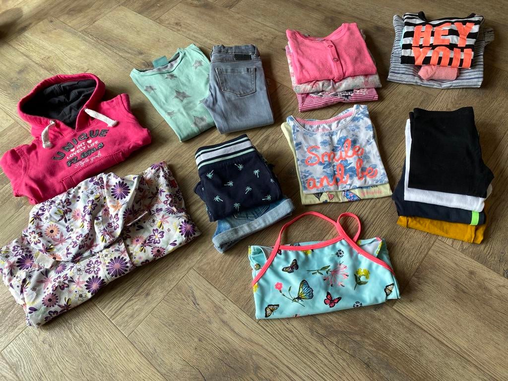 Kledingpakket meisje lente/zomer maat 98/104, Kinderen en Baby's, Kinderkleding | Kinder-kledingpakketten, Ophalen of Verzenden