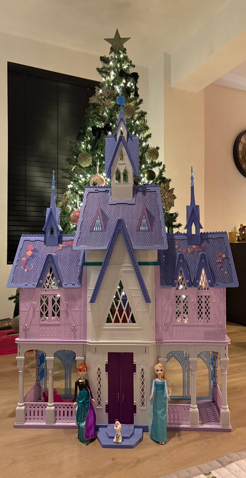 Frozen kasteel, Ophalen, Gebruikt, Poppenhuis