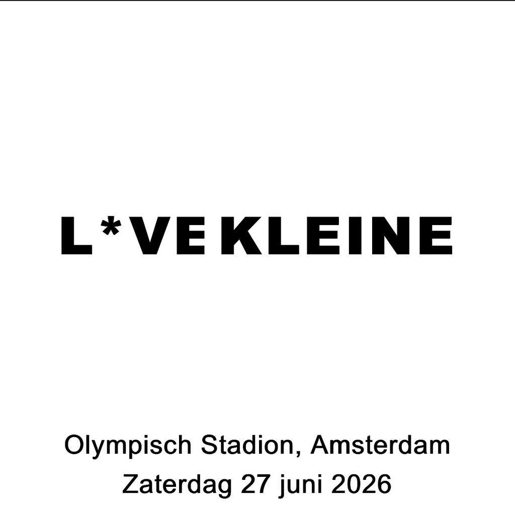 Concert tickets live kleine 27 juni olympisch stadion, Eén persoon, Juni, Pop