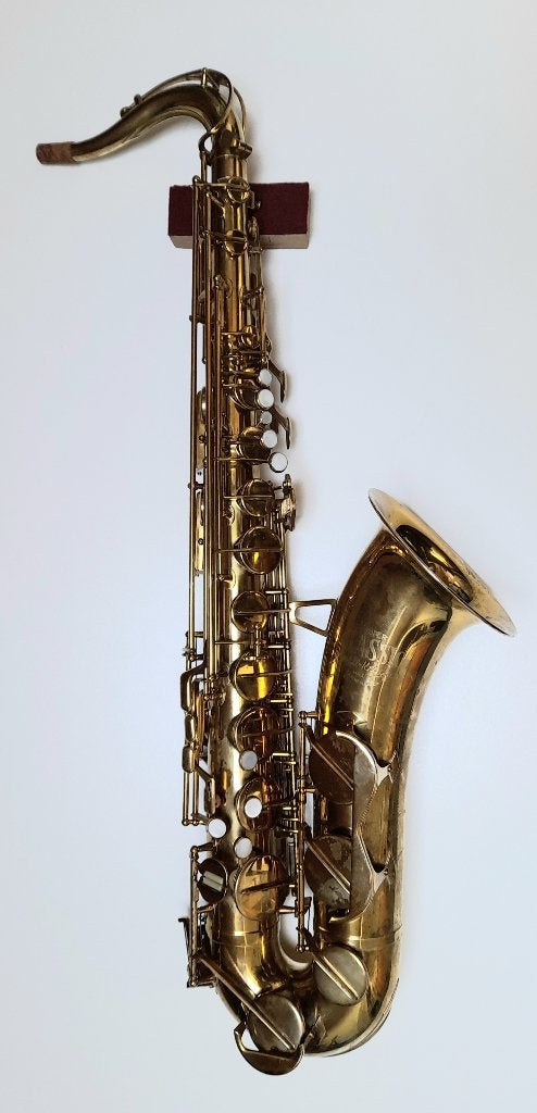 T.K. Vintage Amati Classic tenor saxofoon, Ophalen of Verzenden, Gebruikt, Tenor, Met koffer