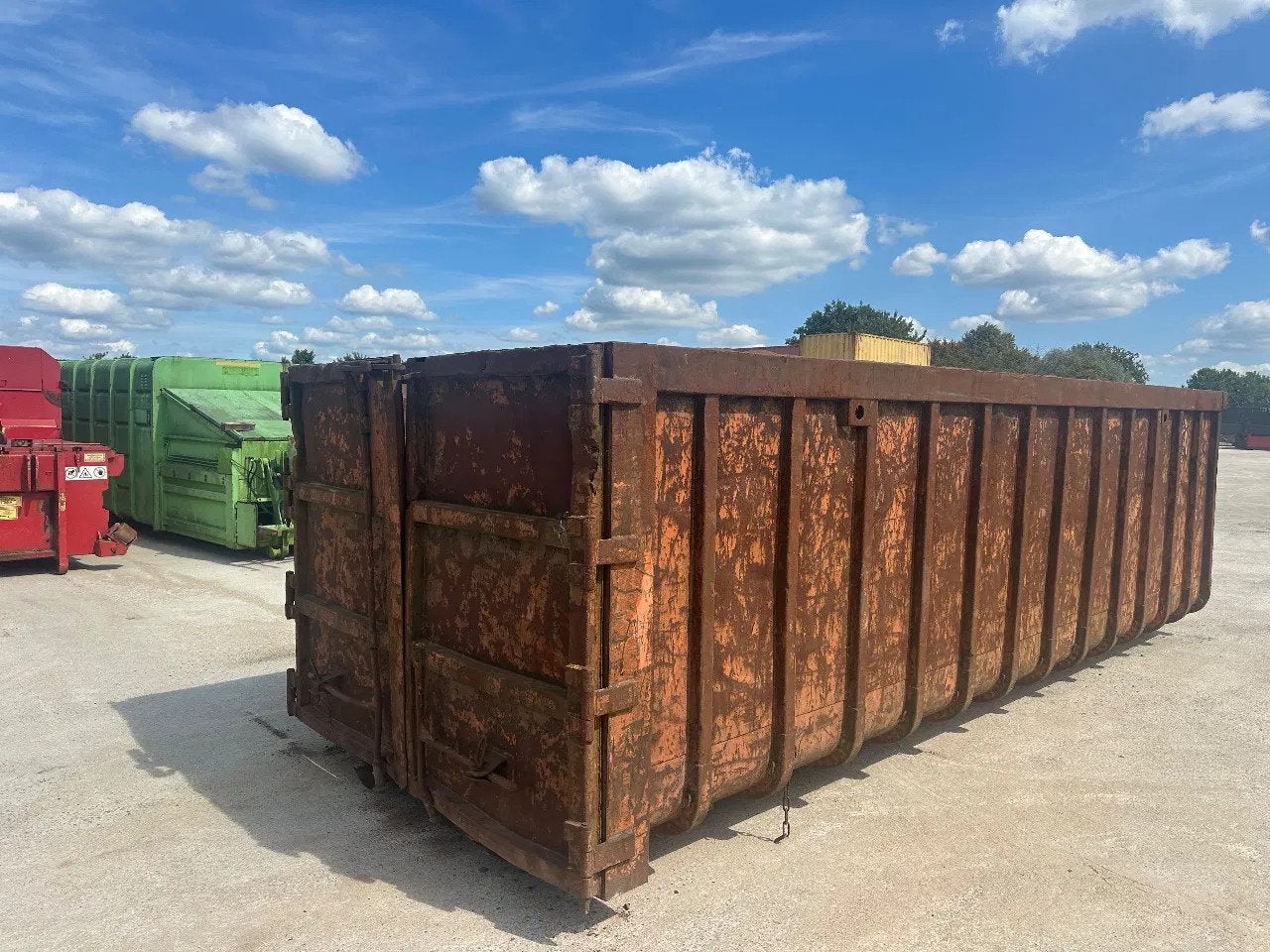 ALL-IN Containers 18 m3, Zakelijke goederen
